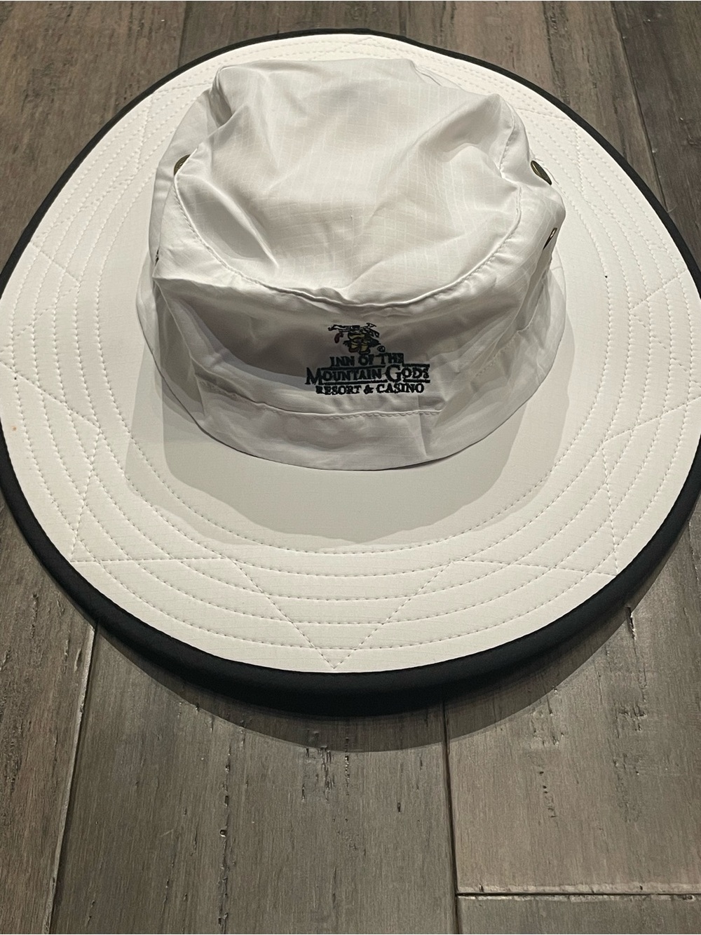 Joseph Elliott Golf Inn of the Mountain Gods Resort Casino White Bucket Hat